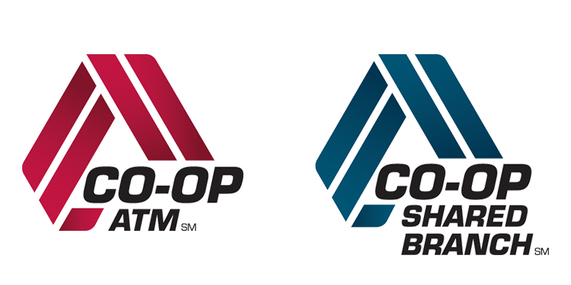 Co-Op ATM and Shared Branching Logos