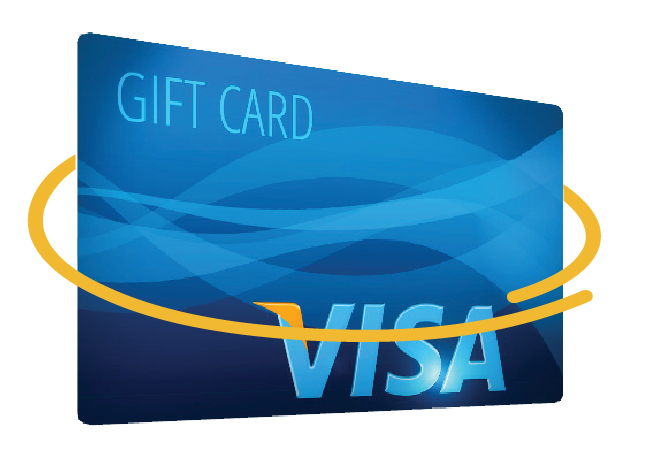 Visa gift card image